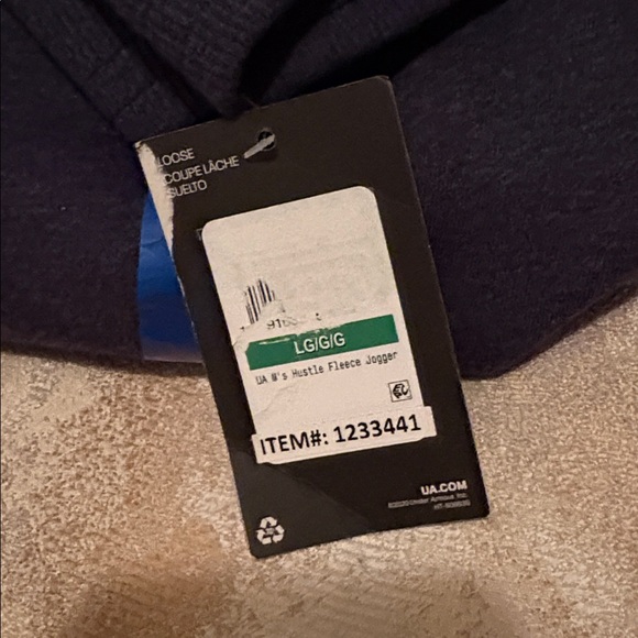 Under Armour Men’s  Fleece joggers - Picture 5 of 5